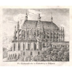 St. Barbarakirche zu Kuttenberg in Böhmen