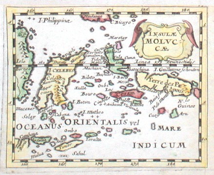 Insulae Molucae - Alte Landkarte