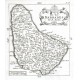 Ile des Barbades - Antique map