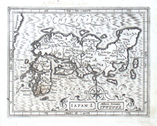 Iapan I. - Antique map