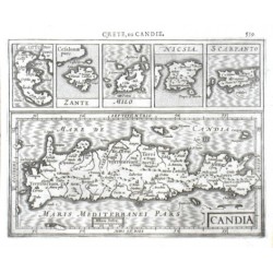 Candia, I. Corfu, Zante, Milo, Nicsia, Scarpanto