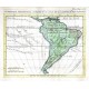 L'Amerique Meridional - Alte Landkarte