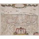 Terra Sancta sive Promissionis, olim Palestina - Stará mapa