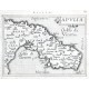 Apulia - Alte Landkarte