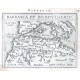 Africa - Barbaria, et Biledulgerid - Antique map
