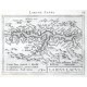 Larius Lacus - Alte Landkarte