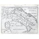 Itálie - Italiae Typus - Stará mapa