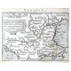 Balkans - Romania, Bulgaria, Walachia et Syrfia - Antique map