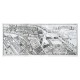 Schlaccowerdt sambt den Lust Garten - Antique map