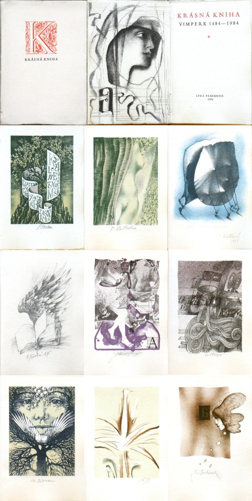 Krásná kniha. Vimperk 1484-1984 - Alte Drucke, seltene Bücher und Bibliophilien zu verkaufen