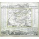Geographischer Entwurf der Stadt und Gegend  Carlsbades - Antique map