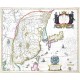 China Veteribus Sinarum Regio nunc Incolis Tame dicta - Antique map