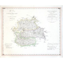 Ostgalizien, Zweites Blatt, enthaltend den Zamoscer, Zolkiewer, und Przemysler Kreis