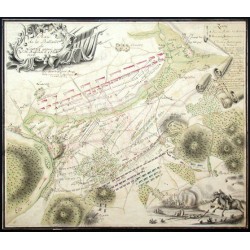 Plan de la Battaille de Lowositz