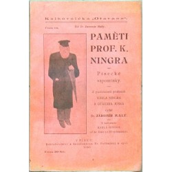 Paměti prof. Karla Ningra. Písecké vzpomínky