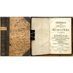 Critique Ou Analyse Des Memoires Du Comte De Bonneval