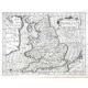 Anglia - Stará mapa