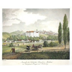 Ansicht des Schlosses Bruck in Mähren