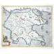Morea olim Peloponnesus - Stará mapa