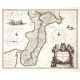 Calabria Ultra olim Altera Magnae Graeciae pars - Stará mapa