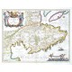 Istria olim Iapidia - Stará mapa