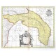 Terra di Otranto olim Salentina et Iapigia - Alte Landkarte