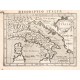 Italia - Stará mapa