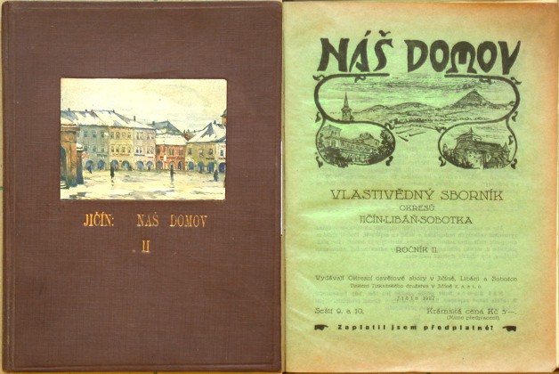 Náš domov - Staré tisky, vzácné knihy a bibliofilie na prodej