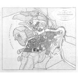 Plan de la Ville de St. Petersbourg