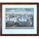 The Bombardment of Prague  1757 - Alte Landkarte