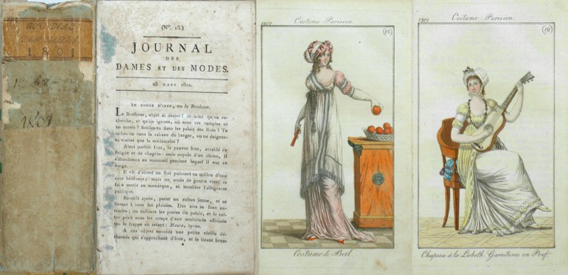 Journal des Dames et des Modes - Old prints, rare books and bibliophile books for sale