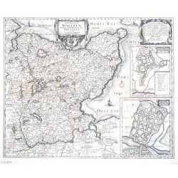 Landtcarte von dem Lande Wageren. Welches ist das Ostertheil von Holstein. Anno 1651.