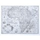 Nova Africae tabula - Antique map