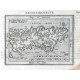 Crete - Candia Olim Creta - Antique map