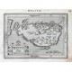 Malta olim Melita - Antique map