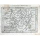 Luxembourg - Lutzenburg - Antique map