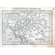 Forenz - Toskana - Florentinum Dominium - Alte Landkarte