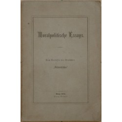 Moralpolitische Essays