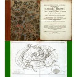 Calculus Eclipsis Solis Observatae  Elementa Eclipsium