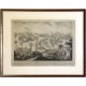 The Bombardment of Prague  1757 - Alte Landkarte