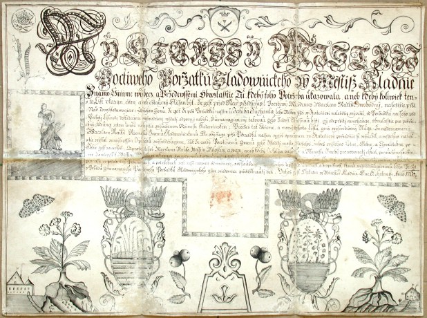 (Sladovnický cech v Kladně) - Verkauf alter Karten