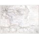 Schlacht bey Würzburg am 3ten September 1796 - Stará mapa