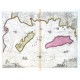 Insvlae Divi Martini et Vliarvs Vulgo l'Isle de Re et Oleron - Alte Landkarte