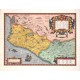 Hispaniae novae nova descriptio - Stará mapa