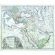 Imperium Turcicum in Europa, Asia et Africa - Alte Landkarte