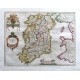 Hibernia regnum vulgo Ireland - Antique map