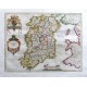 Hibernia regnum vulgo Ireland - Stará mapa
