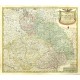 Regni Bohemiae, Ducatus Silesiae & Marchionatuum Moraviae & Lusatiae - Antique map