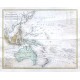 Karte vom Fünften Erdtheil, oder  Australien - Antique map