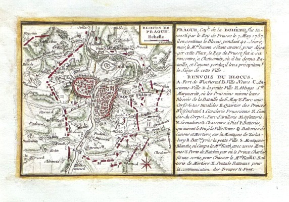 Blocus de Prague - Staré mapy na prodej